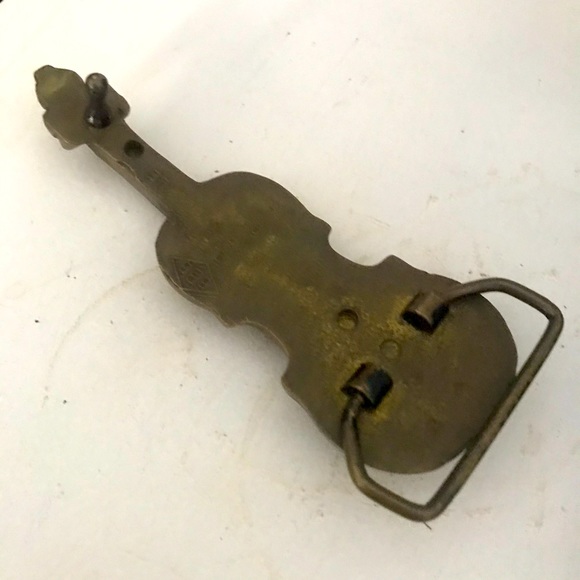 Vintage Brass Belt Buckle - Picture 3 of 4